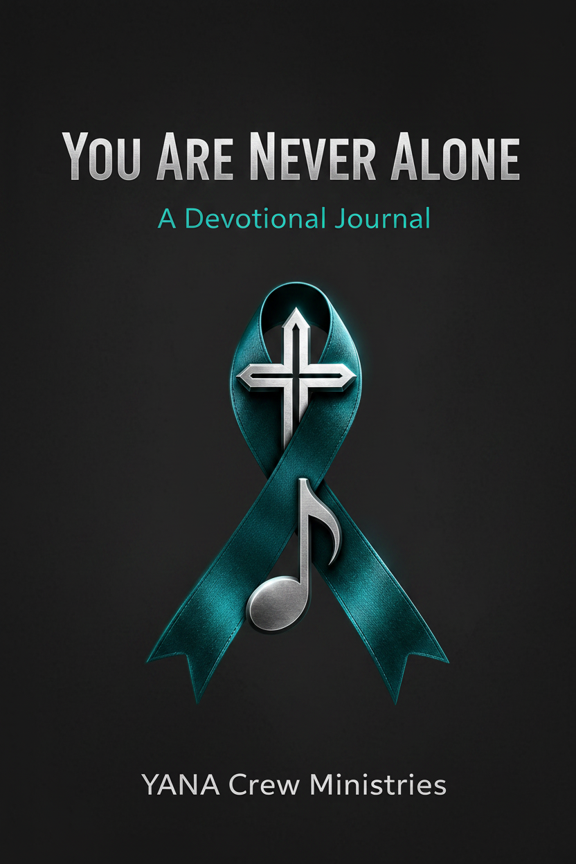 You Are Never Alone Devotional Journal Cover