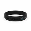 Black YANA Crew Ministries Silicone Wristband