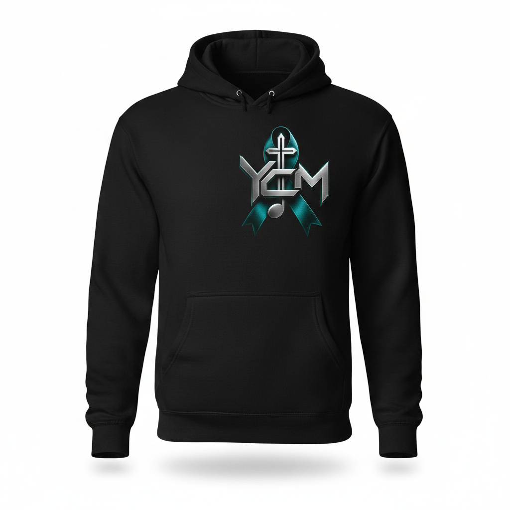 Black YANA Crew Ministries Hoodie - Front