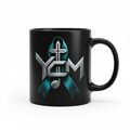 Black YANA Crew Ministries Ceramic Coffee Mug