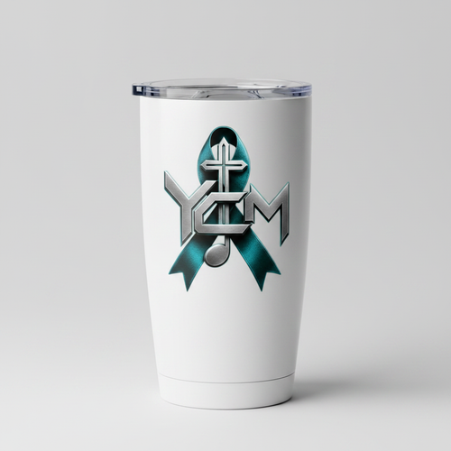 White YANA Crew Ministries 20oz Tumbler